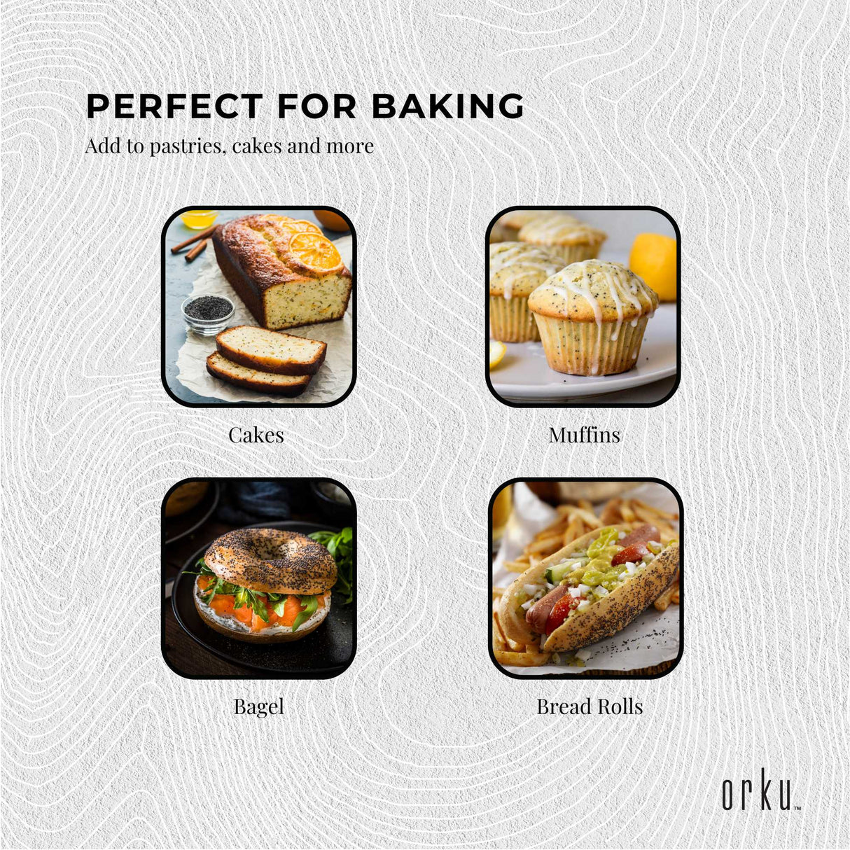 400g Poppy Seeds Pouch Blue Unwashed 100% Australian Food Baking Cooking Mineral