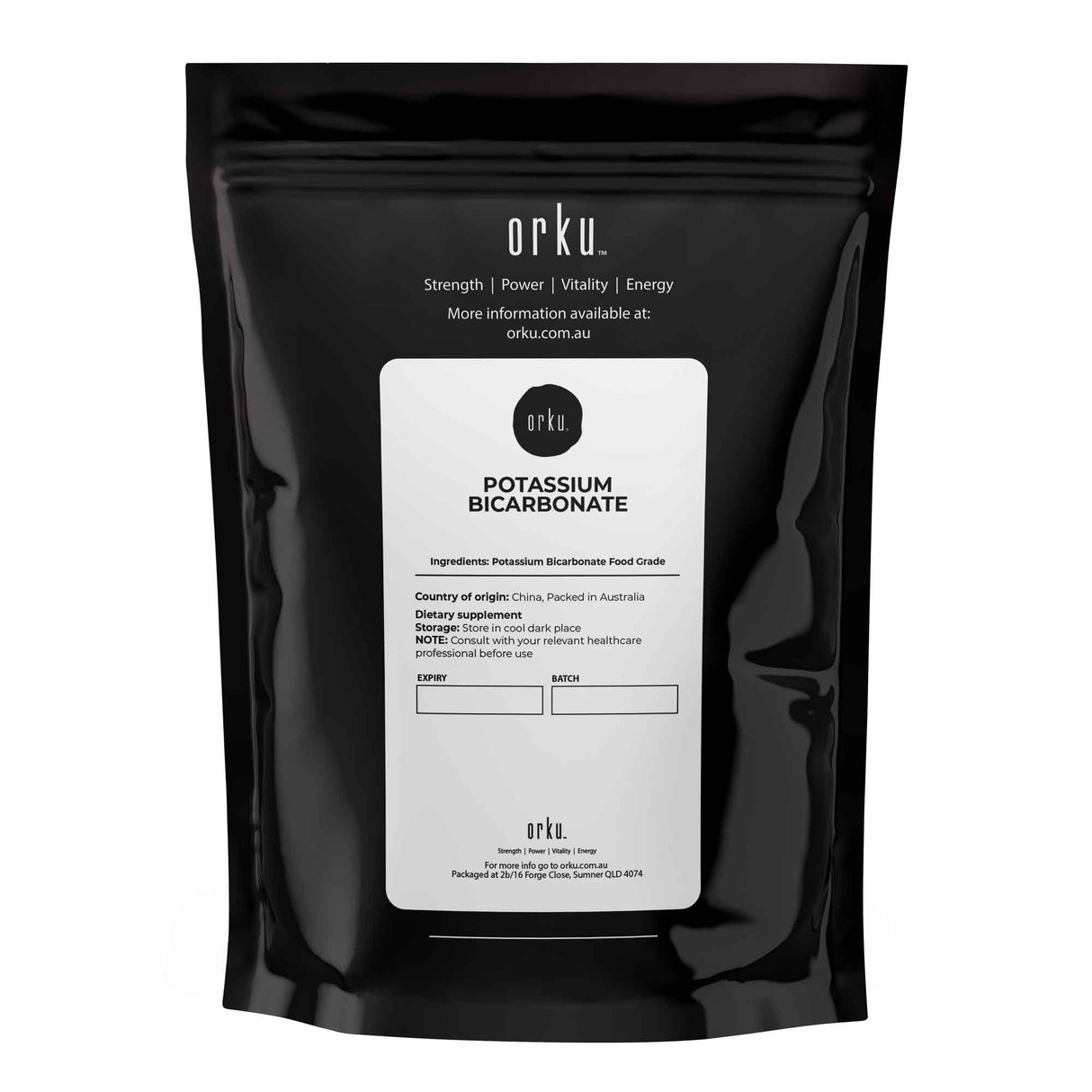 100g Organic Potassium Bicarbonate Powder - Food Grade Pure FCC Brewing Baking