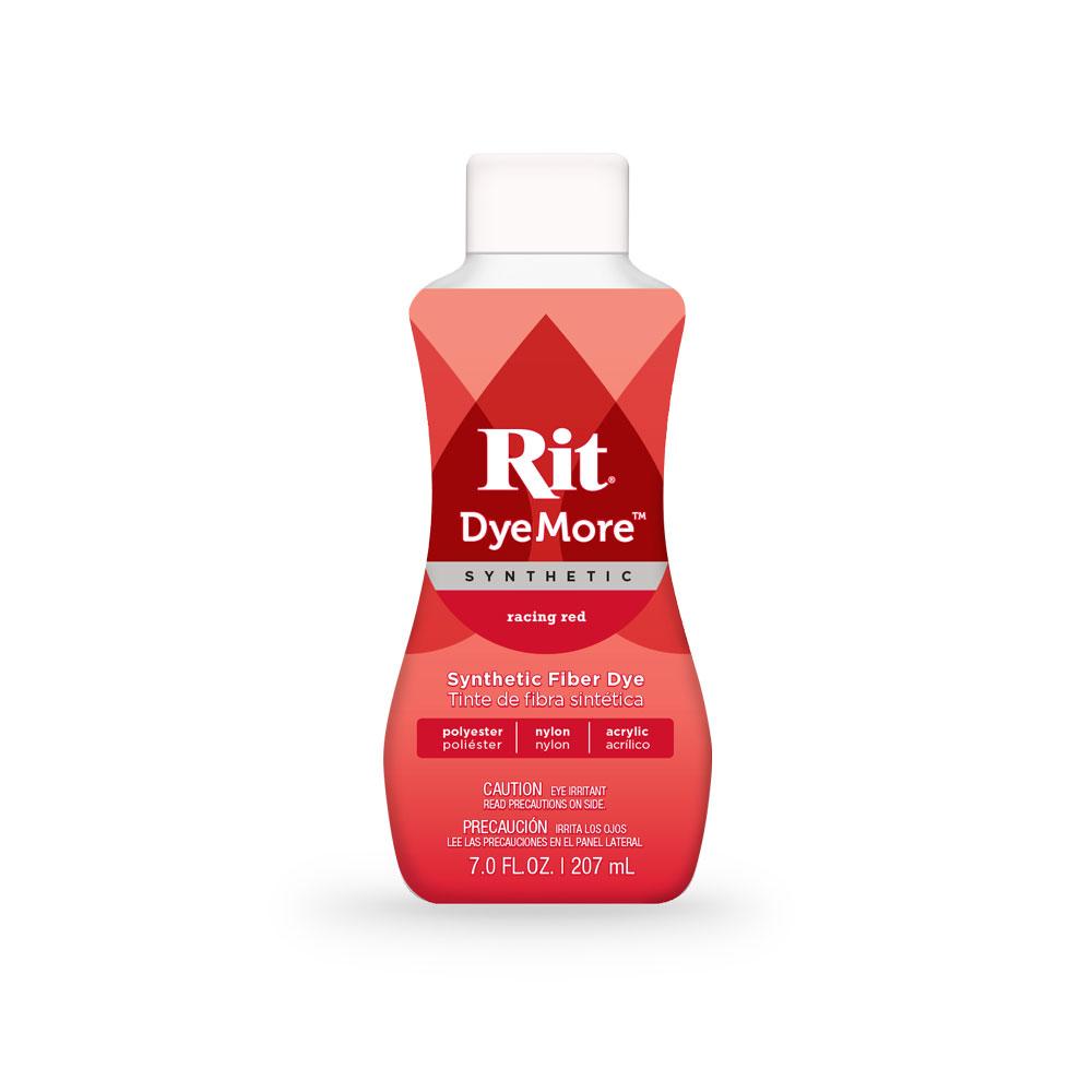 207ml Racing Red Fabric Dye Synthetic Clothes Fibre Rit Liquid Polyester Nylon