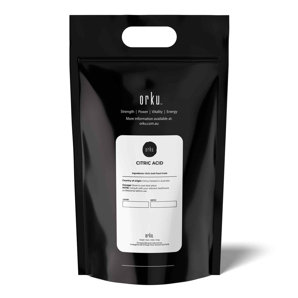 5Kg Citric Acid Powder - Food Grade Anhydrous GMO Free Preservative c6h807