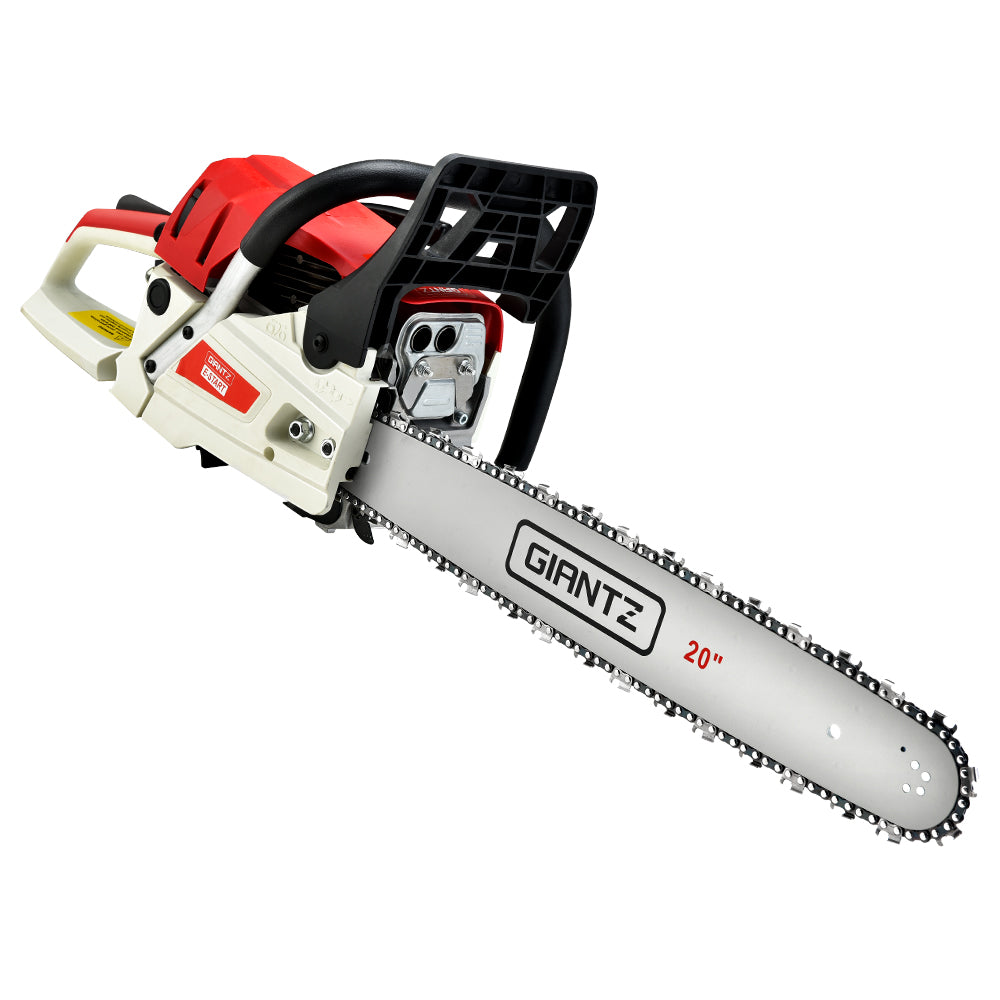 Chainsaw Petrol 62CC 20" Bar Commercial E-Start Pruning Chain Saw, Chainsaw Petrol 62CC 20" Bar Commercial E-Start Pruning Chain Saw 4.5HP