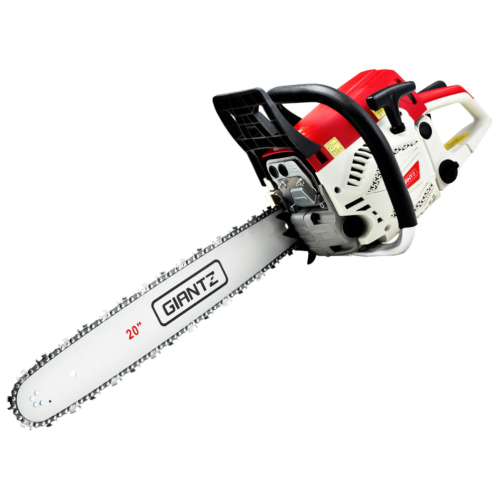 Chainsaw Petrol 62CC 20" Bar Commercial E-Start Pruning Chain Saw, Chainsaw Petrol 62CC 20" Bar Commercial E-Start Pruning Chain Saw 4.5HP