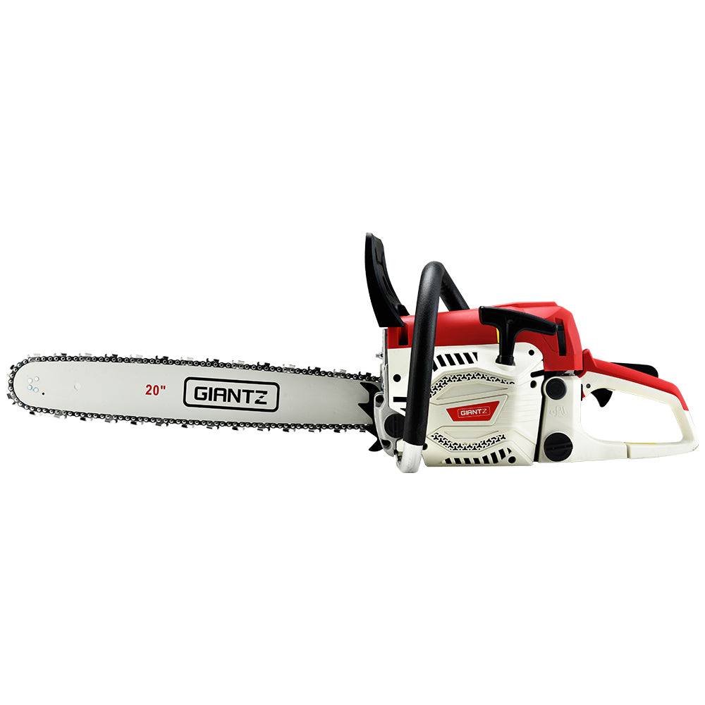 Chainsaw Petrol 62CC 20" Bar Commercial E-Start Pruning Chain Saw, Chainsaw Petrol 62CC 20" Bar Commercial E-Start Pruning Chain Saw 4.5HP