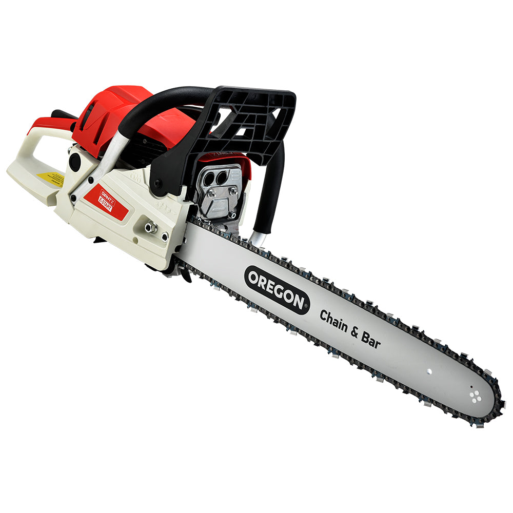Chainsaw Petrol 52CC 20" Oregon Bar Commercial E-Start Pruning Chain Saw, Chainsaw Petrol 88CC 24" Oregon Bar Commercial E-Start Pruning Chain Saw