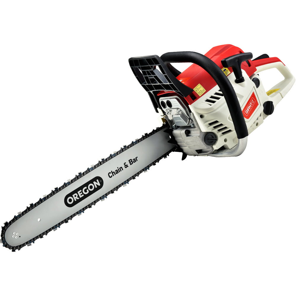 Chainsaw Petrol 52CC 20" Oregon Bar Commercial E-Start Pruning Chain Saw, Chainsaw Petrol 88CC 24" Oregon Bar Commercial E-Start Pruning Chain Saw