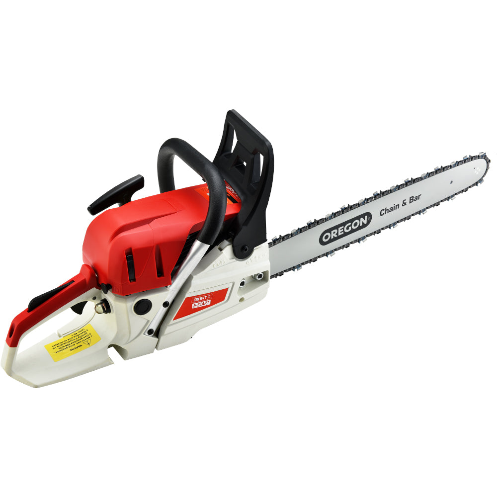 Chainsaw Petrol 52CC 20" Oregon Bar Commercial E-Start Pruning Chain Saw, Chainsaw Petrol 88CC 24" Oregon Bar Commercial E-Start Pruning Chain Saw