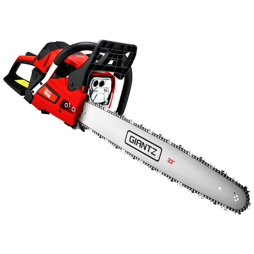 Chainsaw Petrol 58CC 22" Bar Commercial E-Start Pruning Chain Saw, Chainsaw Petrol 58CC 22" Bar Commercial E-Start Pruning Chain Saw 4.2HP