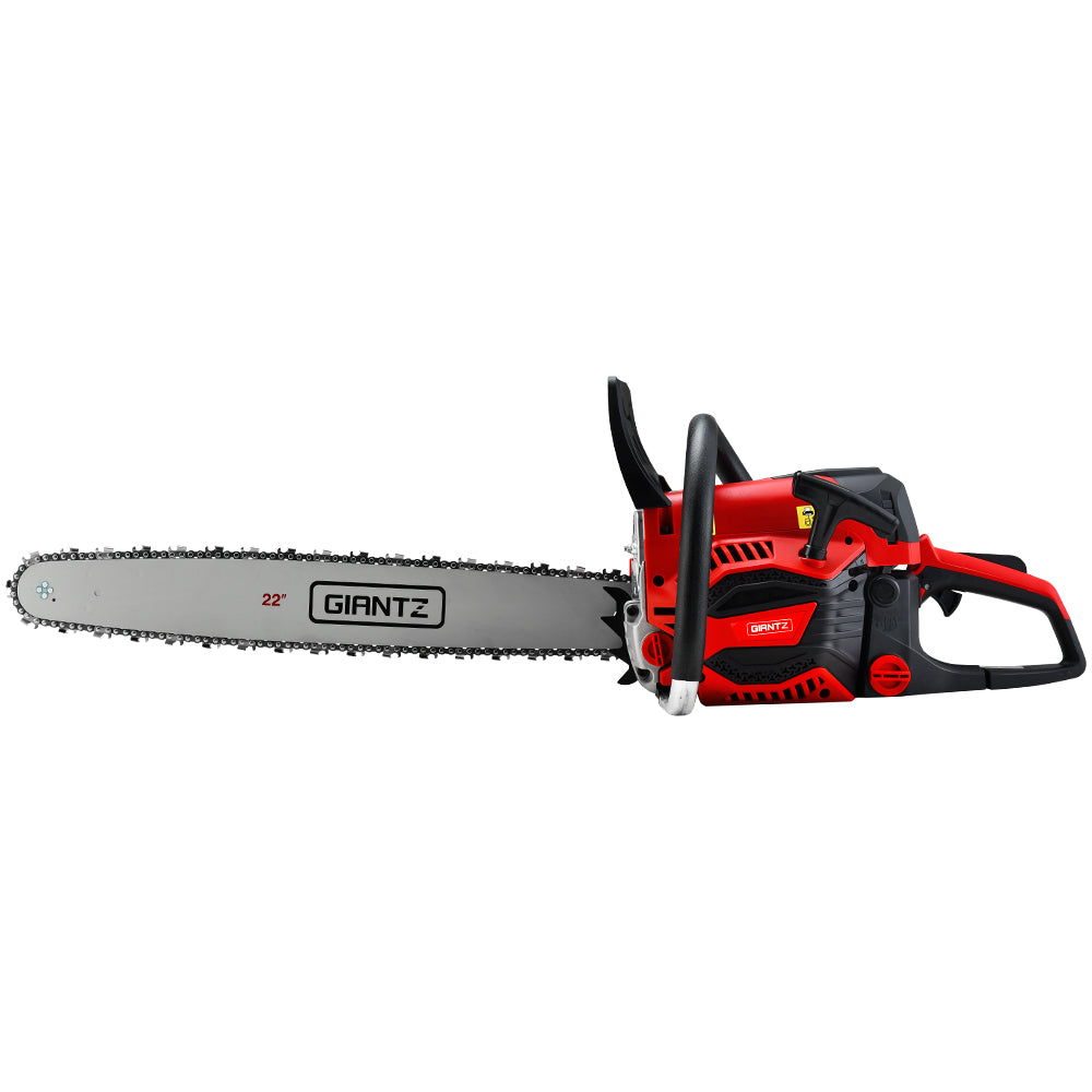 Chainsaw Petrol 58CC 22" Bar Commercial E-Start Pruning Chain Saw, Chainsaw Petrol 58CC 22" Bar Commercial E-Start Pruning Chain Saw 4.2HP