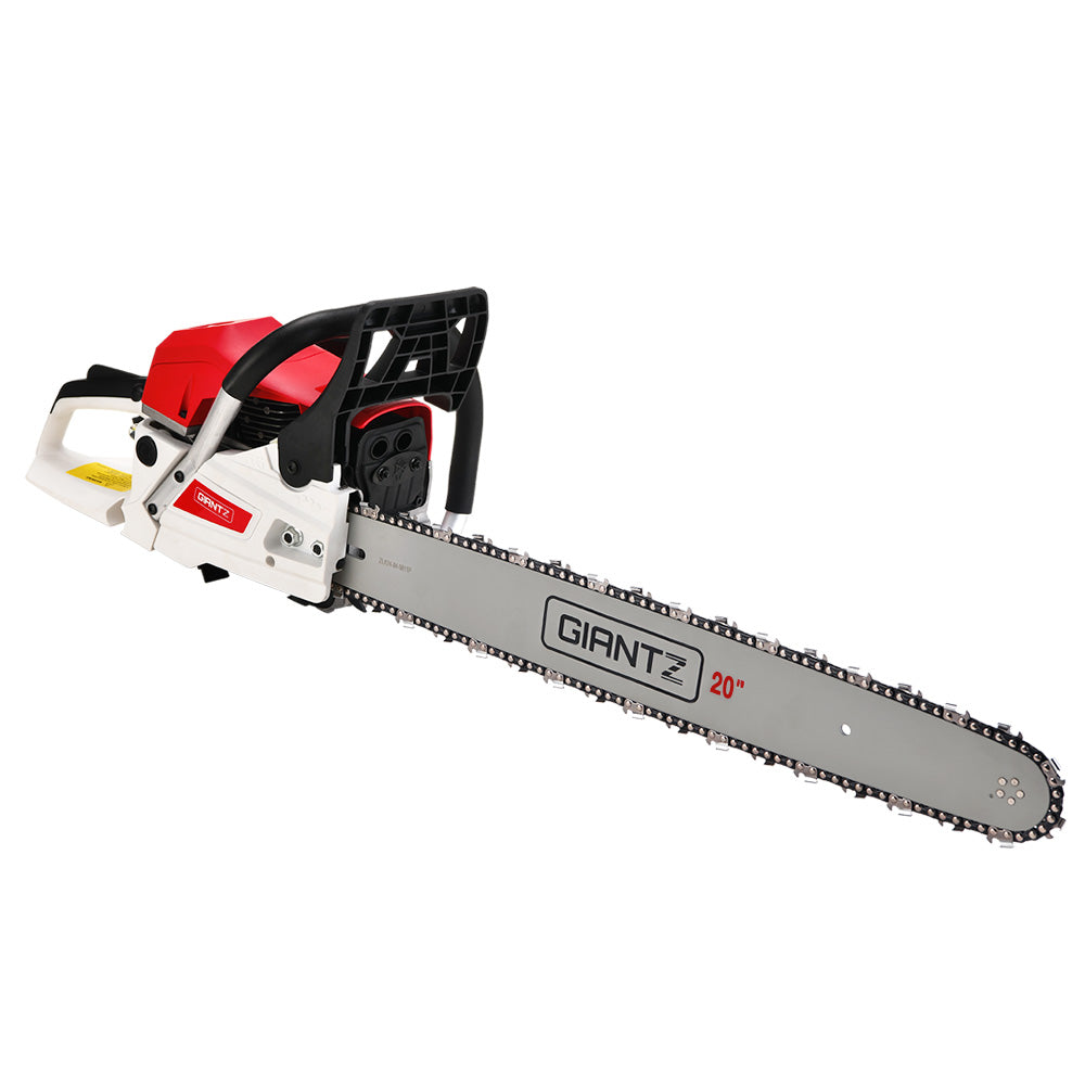 Chainsaw Petrol 62CC 20" Bar Commercial E-Start Pruning Chain Saw Spark Plug, Chainsaw Petrol 62CC 20" Bar Commercial Chain Saw E-Start Pruning 4.5HP