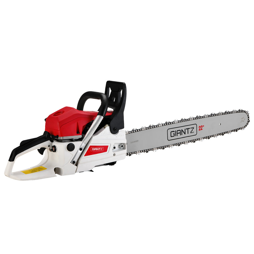 Chainsaw Petrol 62CC 22" Bar Commercial E-Start Pruning Chain Saw, Chainsaw Petrol 62CC 22" Bar Commercial E-Start Pruning Chain Saw 5.2HP