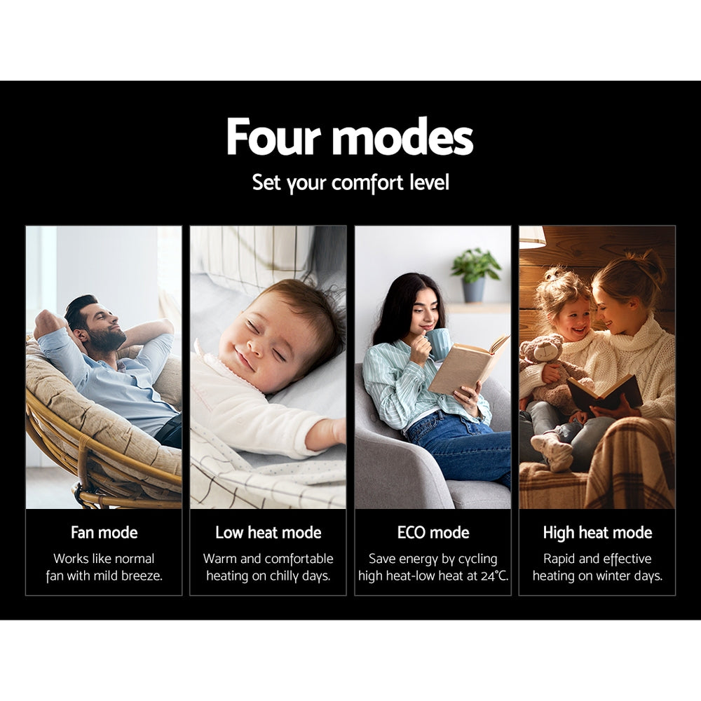 Ceramic Tower Heater 2000W