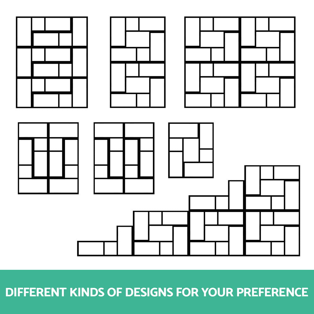 Bookshelf L Shape DIY - Black