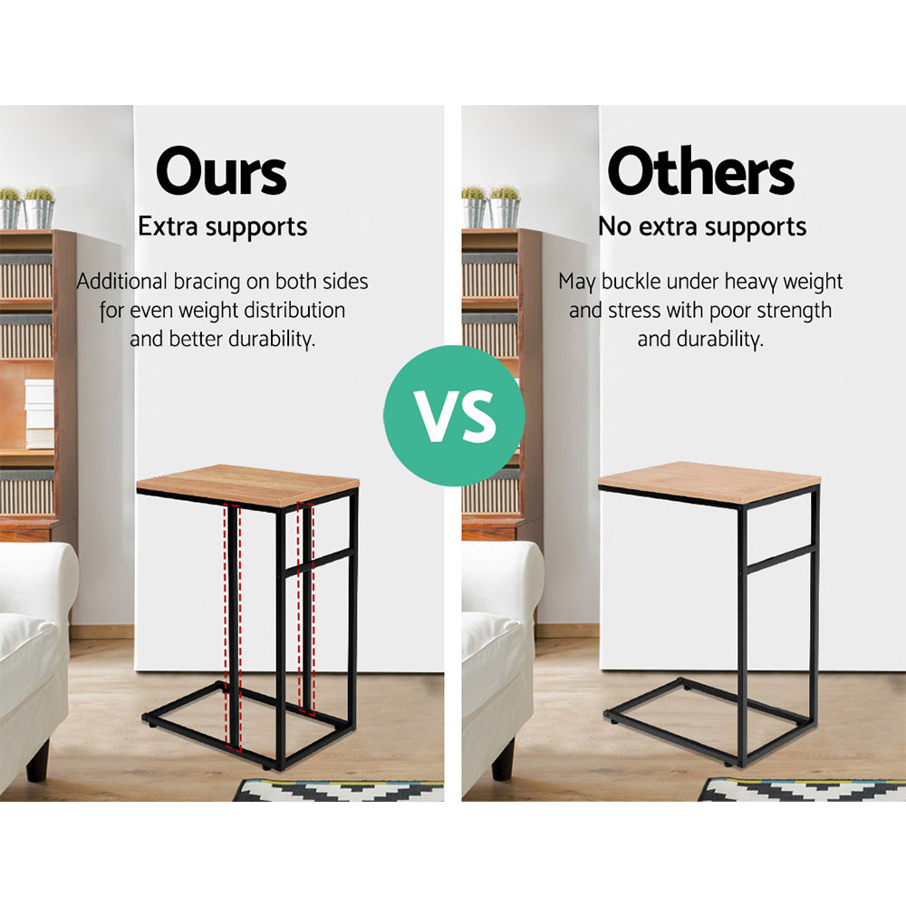 Coffee Table Side Table Walnut Anika