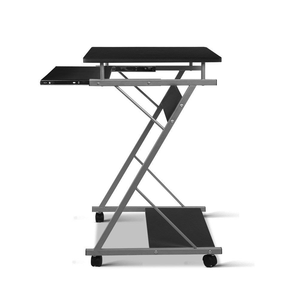 Computer Desk Keyboard Tray Shelf Black 60CM