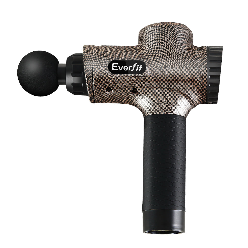 Massage Gun 6 Heads Massager Electric LCD Vibration Relief Percussion