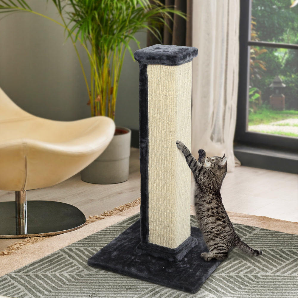 Cat Tree 92cm Scratching Post Tower Scratcher Wood Condo Bed House Trees