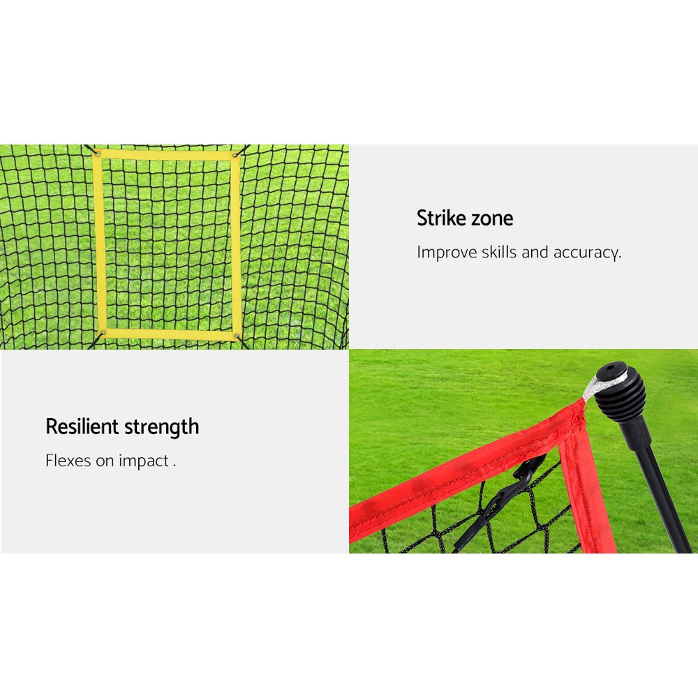 7ft Baseball Net Pitching Kit with Stand Softball�Training Aid Sports
