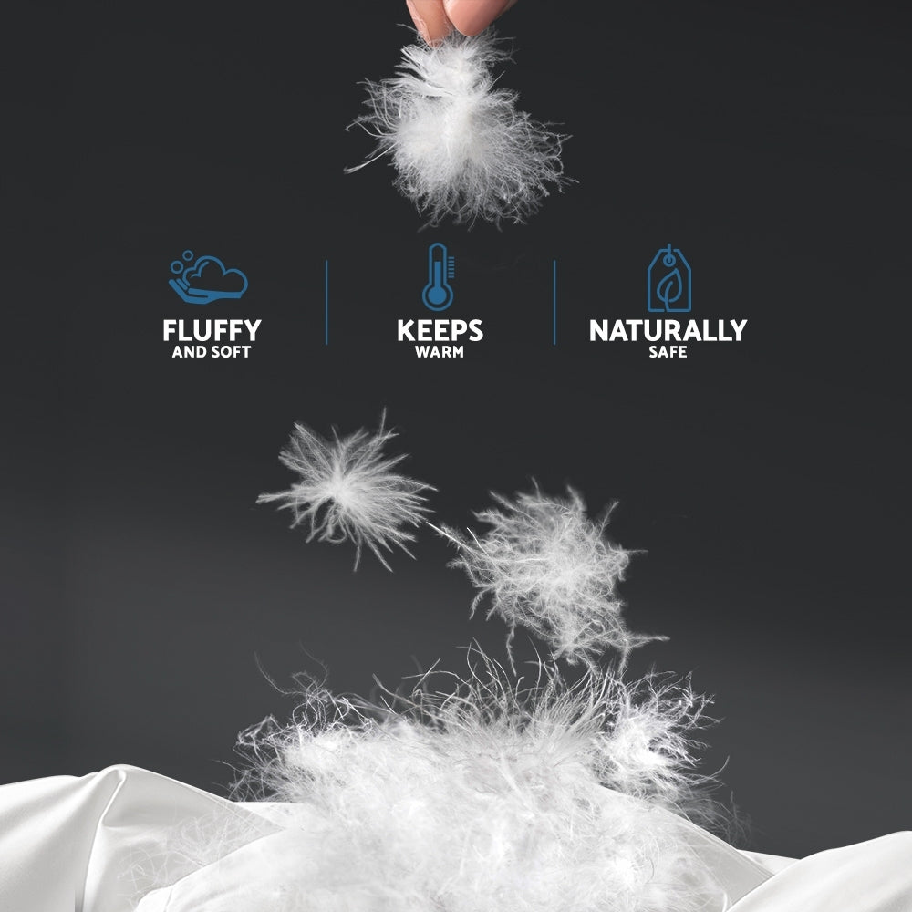 700GSM Duck Down Feather Quilt King