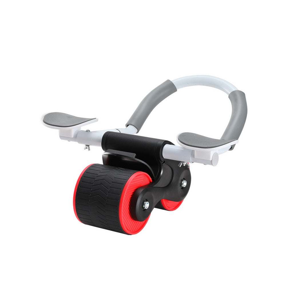 Ab Roller Automatic Rebound Abdominal Wheel with Knee Pad Home Gym Sport