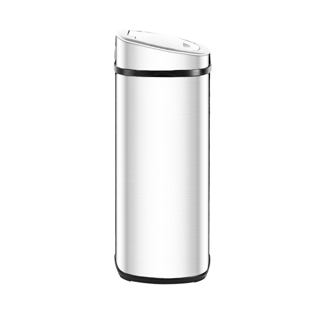 50L Motion Sensor Bin Rubbish Automatic Silver