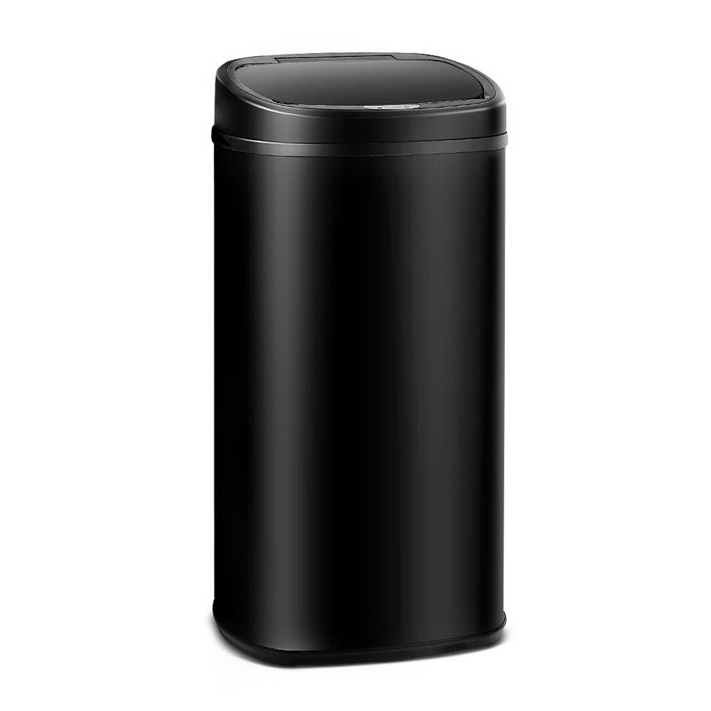 58L Motion Sensor Bin Rubbish Automatic Black