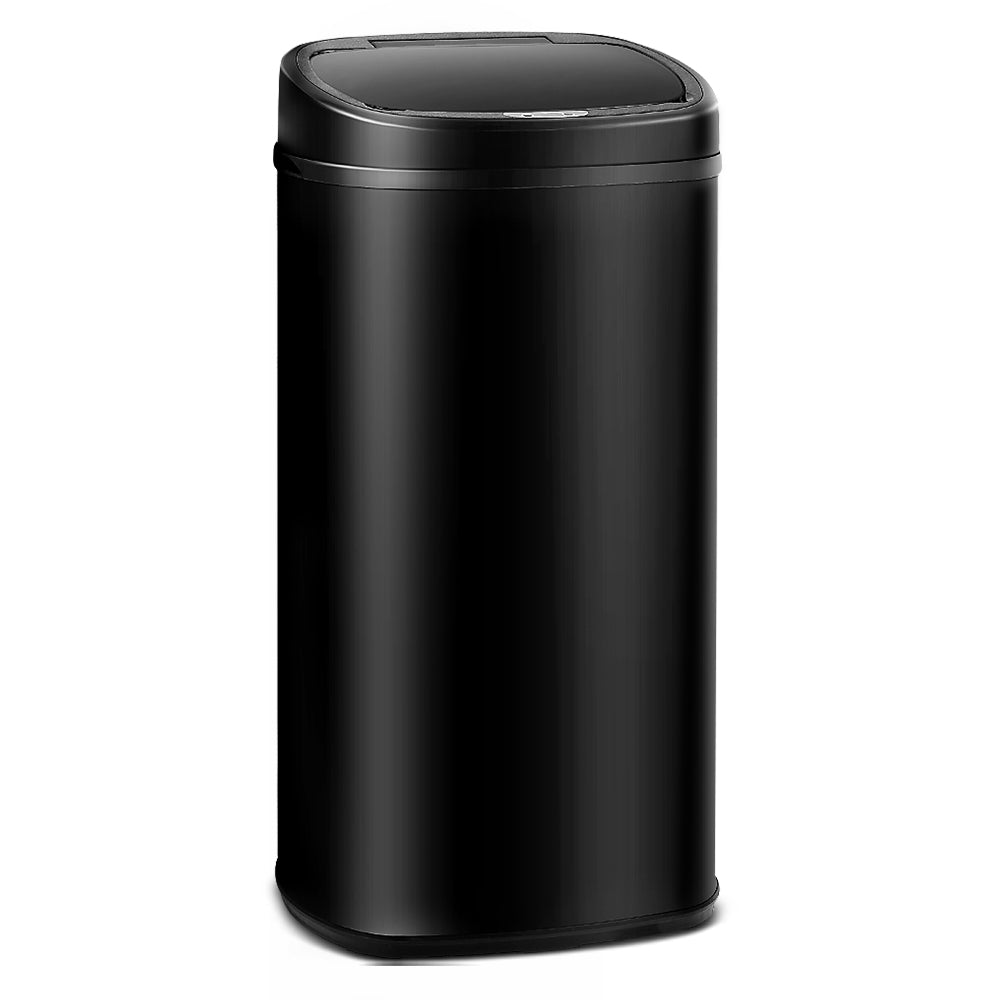 68L Motion Sensor Bin Rubbish Automatic Black