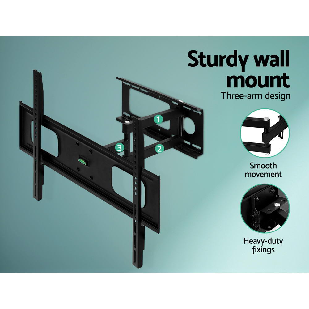 TV Wall Mount Bracket for 32"-70" LED LCD TVs Full Motion Strong Arms