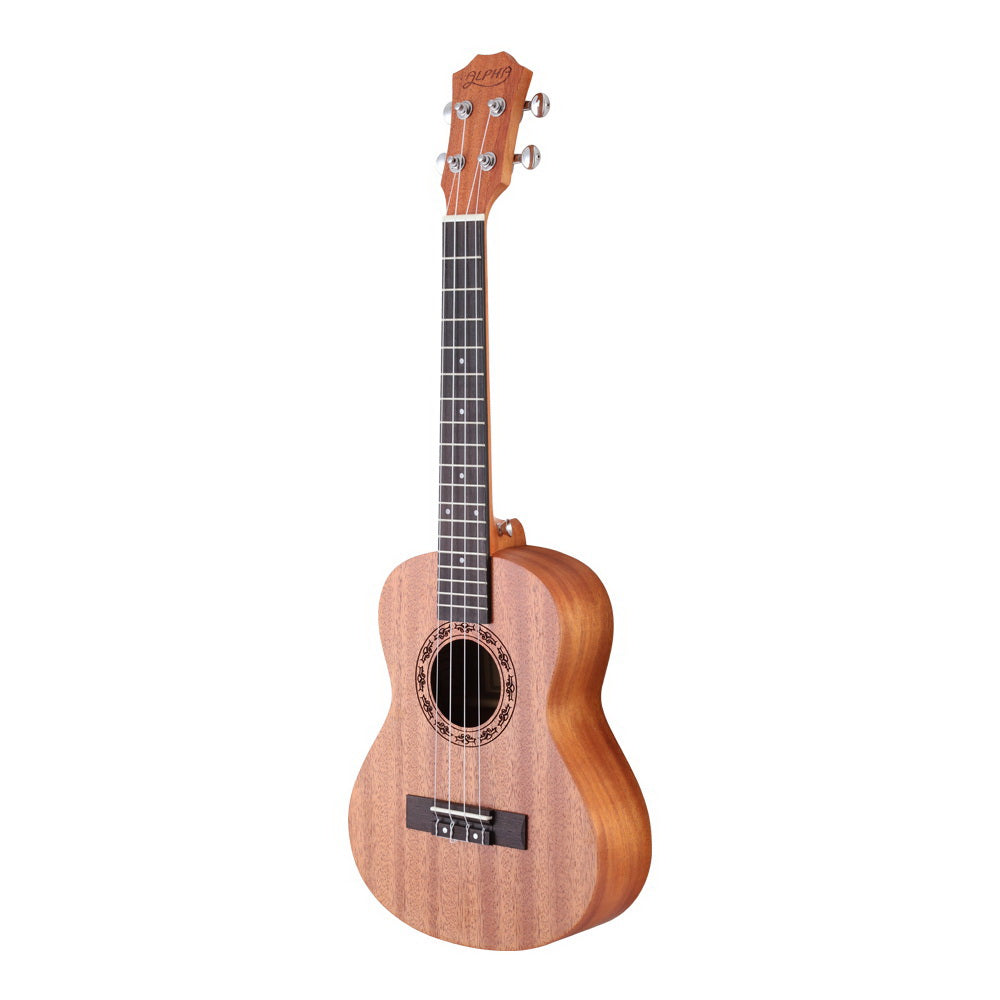 26" Ukulele Natural Mahogany Tenor Beginner Gift w/ Carry Bag