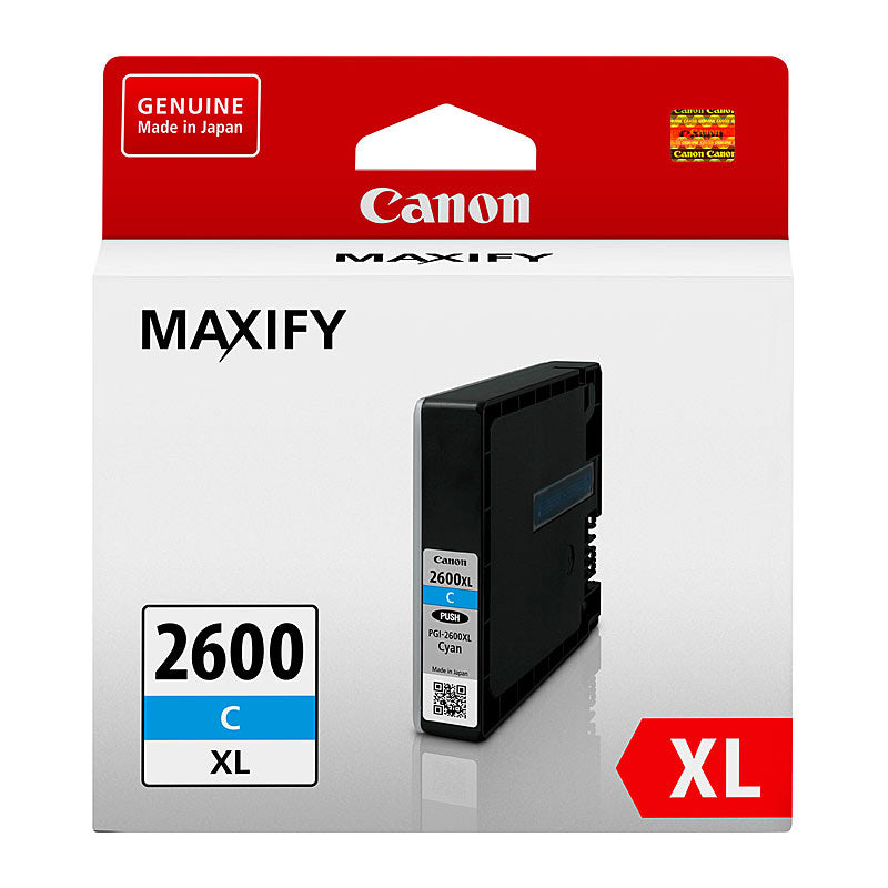 PGI2600XL Cyan Ink Tank