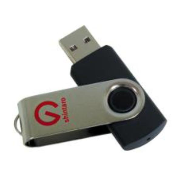 128GB Rotating Pocket Disk USB3.2 Gen 1 - Backwards compatible with USB 2.0 & USB 3.0/3.2