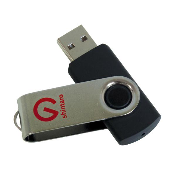 32GB Rotating Pocket Disk USB3.2 Gen 1 - Backwards compatible with USB 2.0 & USB 3.0/3.2