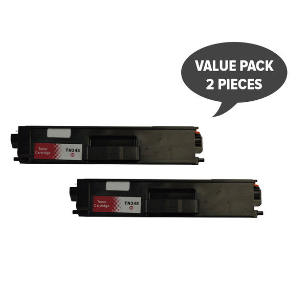 TN-348 Magenta Super High Yield Toner (Set of 2)