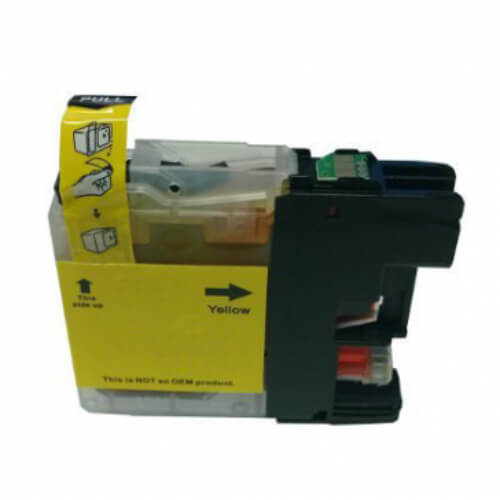 Compatible Premium Ink Cartridges LC133Y Yellow Cartridge - for use in Printers