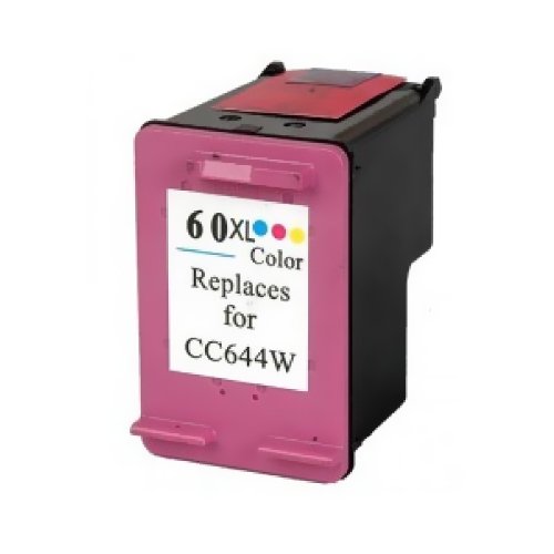 Compatible Premium Ink Cartridges 60XLCL High Yield Colur Remanufactured Inkjet Cartridge - for use in Printers