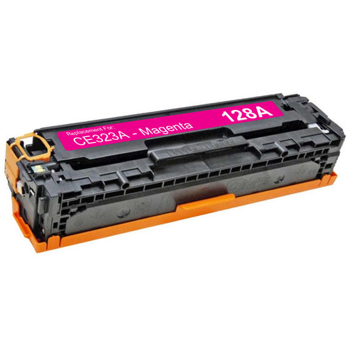 Compatible Premium Toner Cartridges CE323A (128A) Magenta Toner - for use in Printers