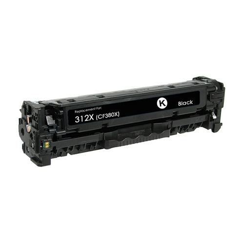 Compatible Premium Toner Cartridges 312X Hi Yield Black Toner (CF380X) - for use in Printers