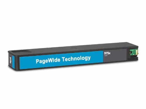 Compatible Premium Ink Cartridges 975X C High Yield Cyan Remanufacturer Inkjet Cartridge - for use in Printers