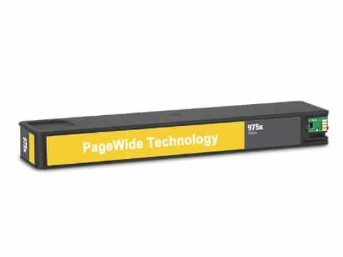 Compatible Premium Ink Cartridges 975X Y High Yield Yellow Remanufacturer Inkjet Cartridge - for use in Printers
