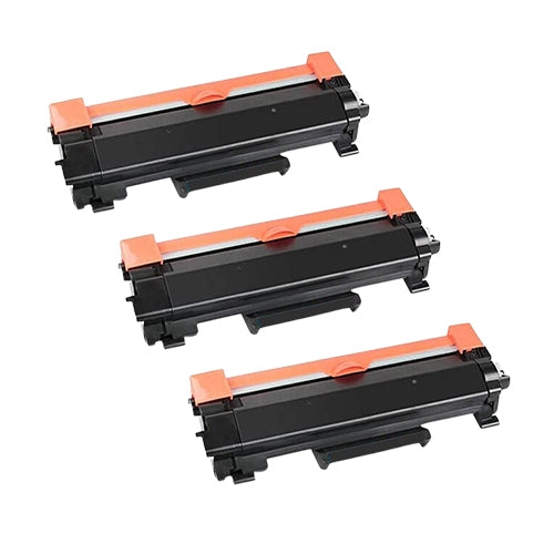 Compatible Premium 3 x TN2450 Black Toner Cartridge - for use in Printers