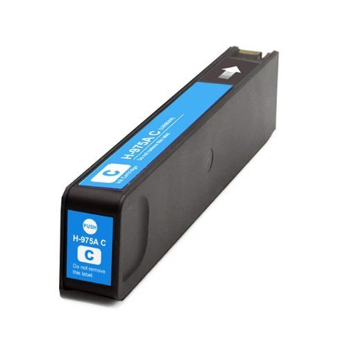 Compatible Premium Ink Cartridges 975ALC High Yield Cyan Remanufacturer Inkjet Cartridge - for use in Printers