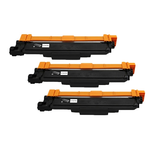 Compatible 3 x TN253BK Black Toner Cartridge - for use in Printers