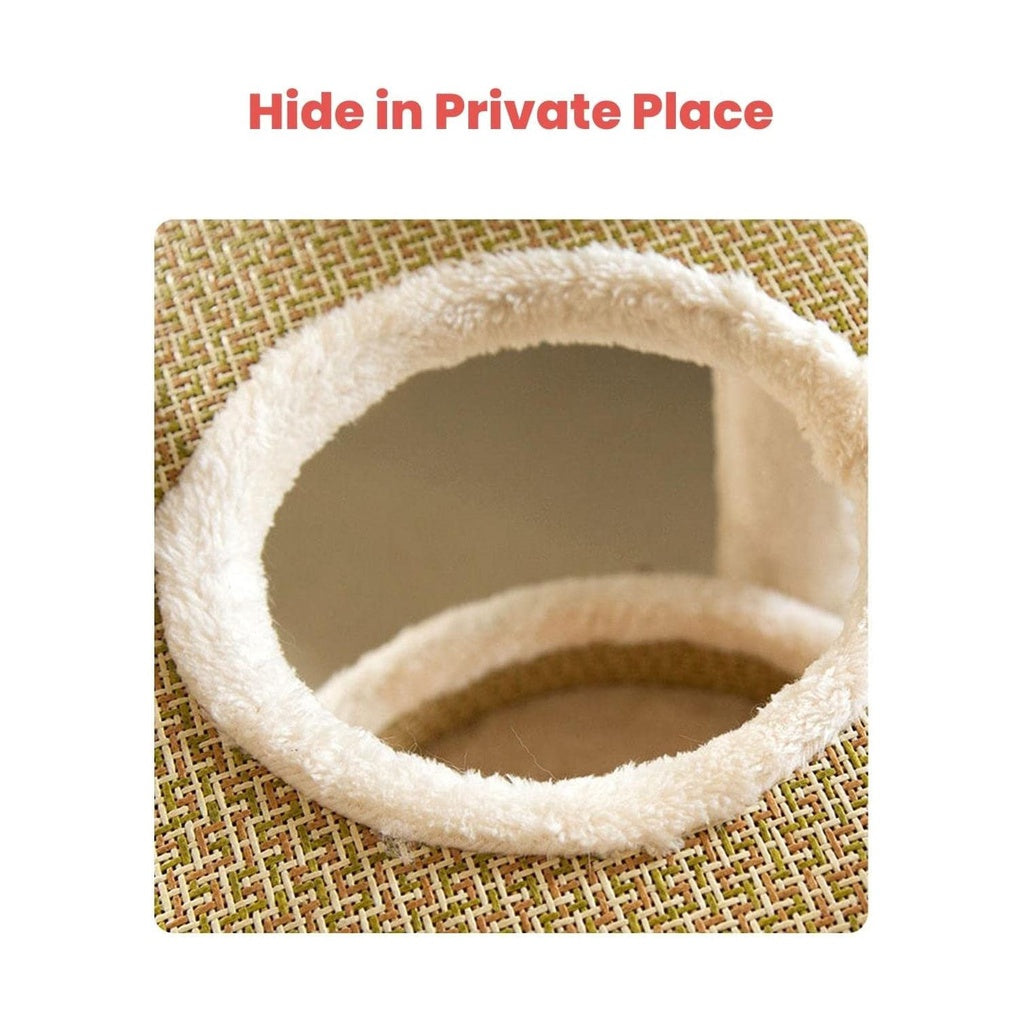 120cm 5 Layer Cat Condo Cat Tree Beige FI-CT-151-MM