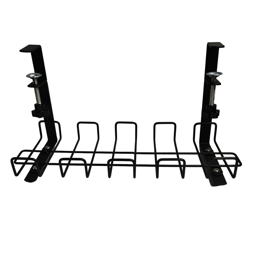 Cable Management Tray- No Drilling Type (Black)