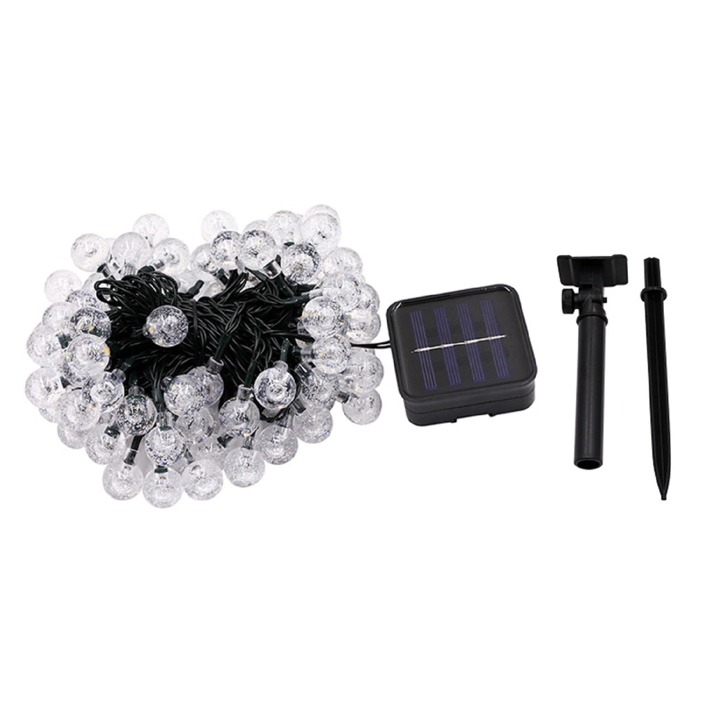 100 Light Bulb Solar String Light (Warm Light)