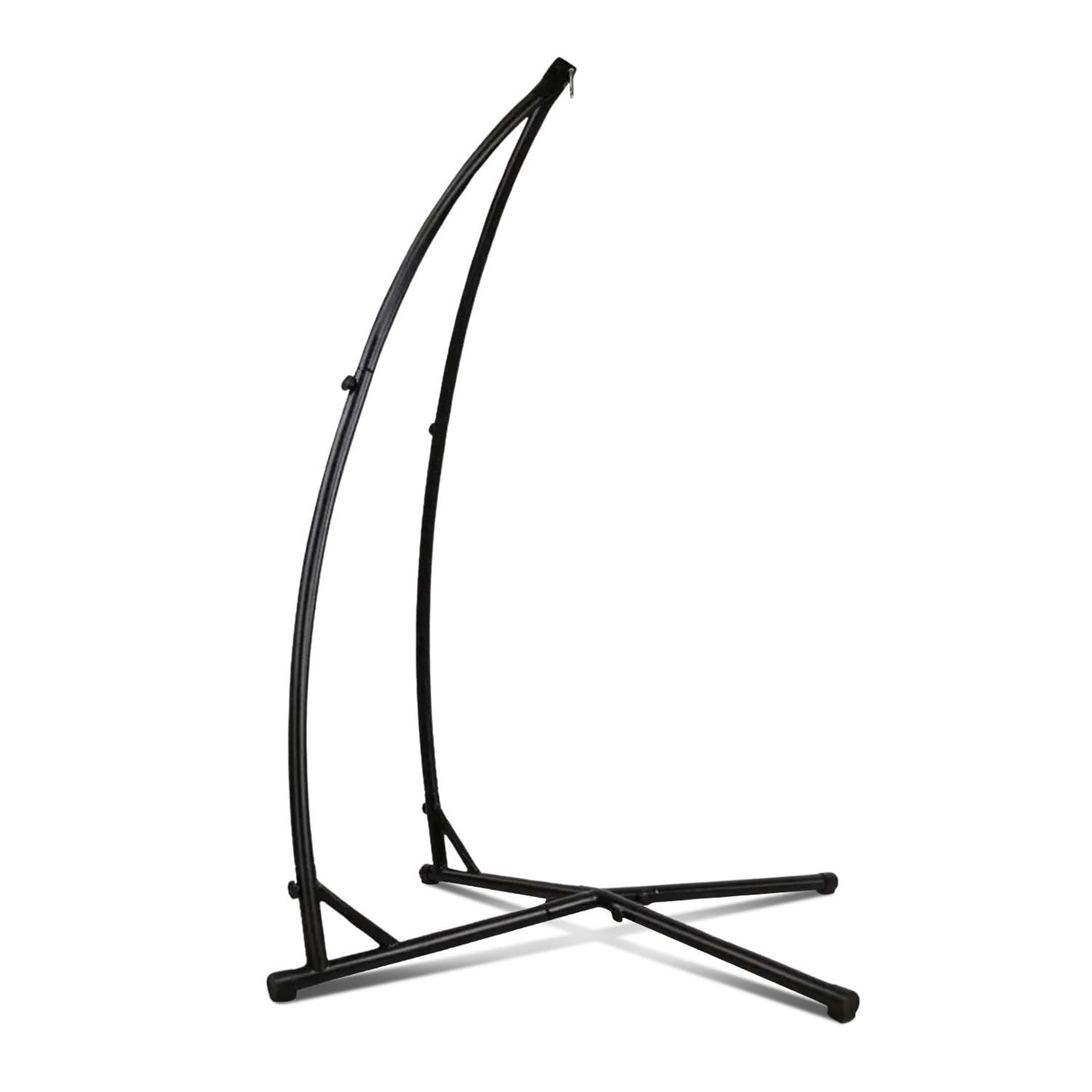 Hammock Chair Stand for Hanging Air Porch Swing Chair (Black) NE-HC-100-DL