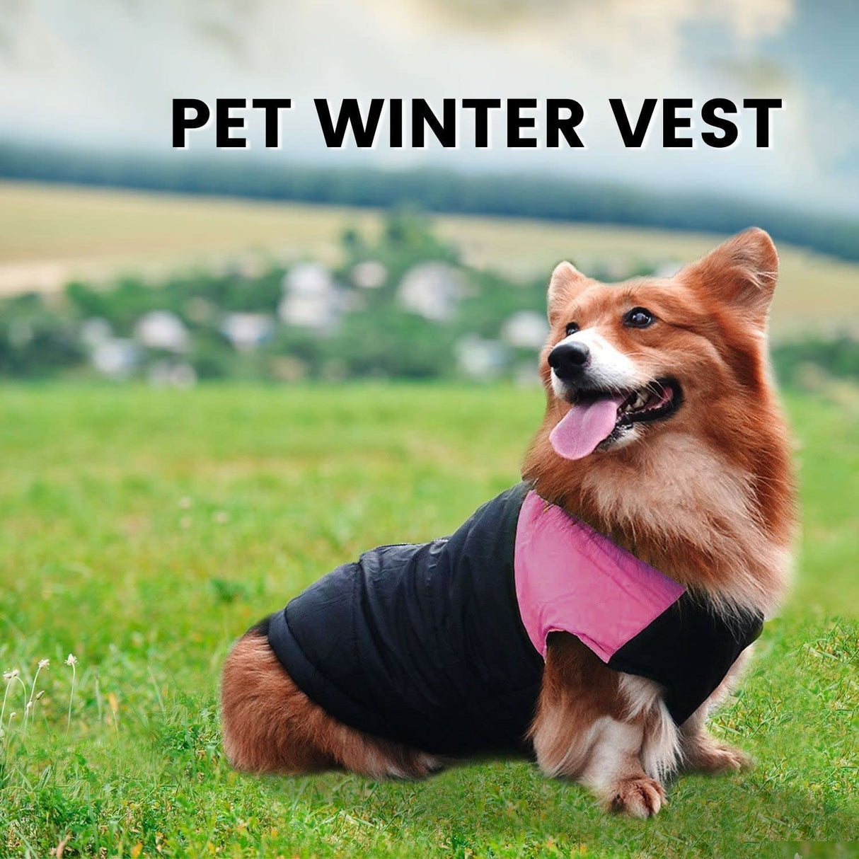 Pet Winter Vest (2XL Red) PT-PV-109-QQQ