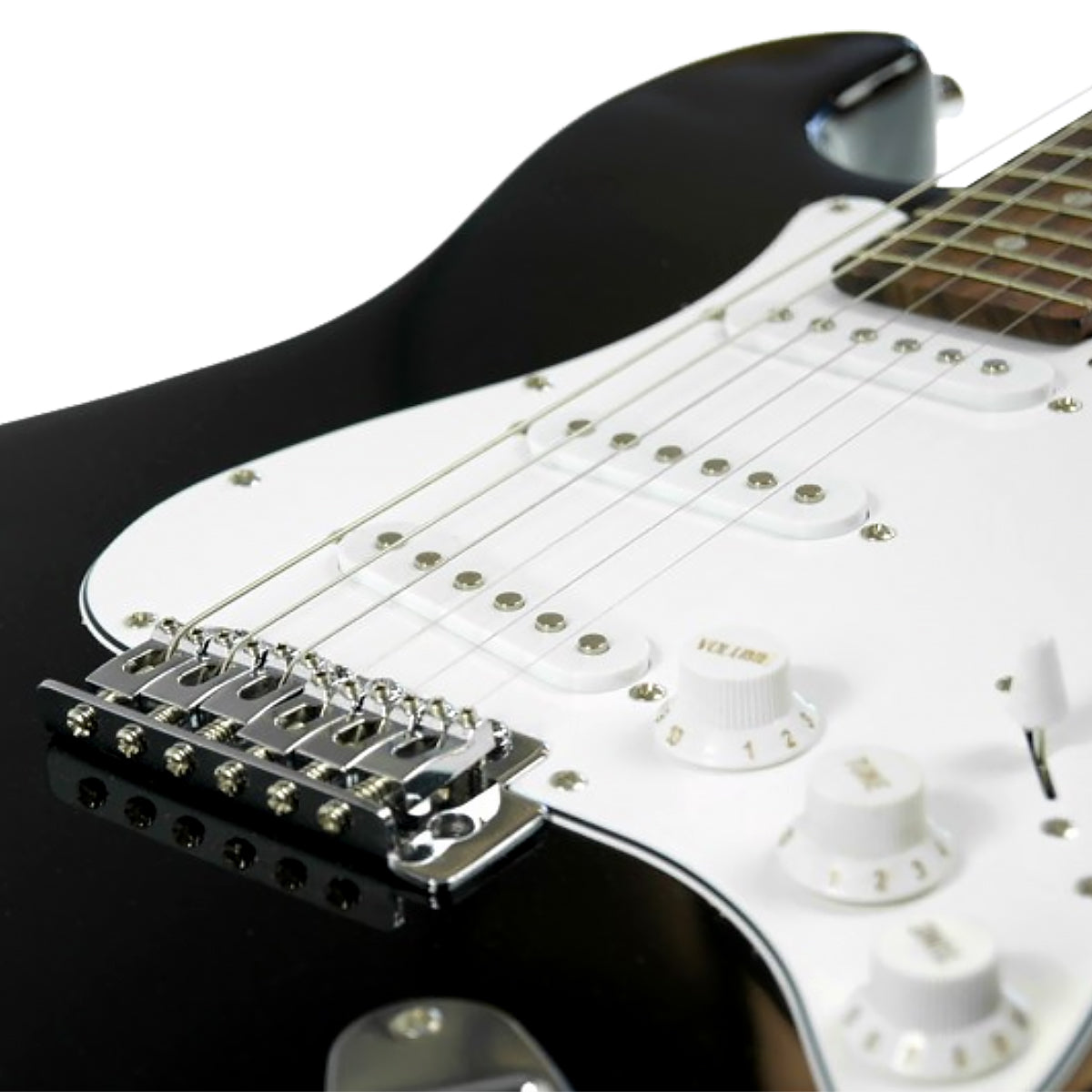 39in Electric Guitar - Black