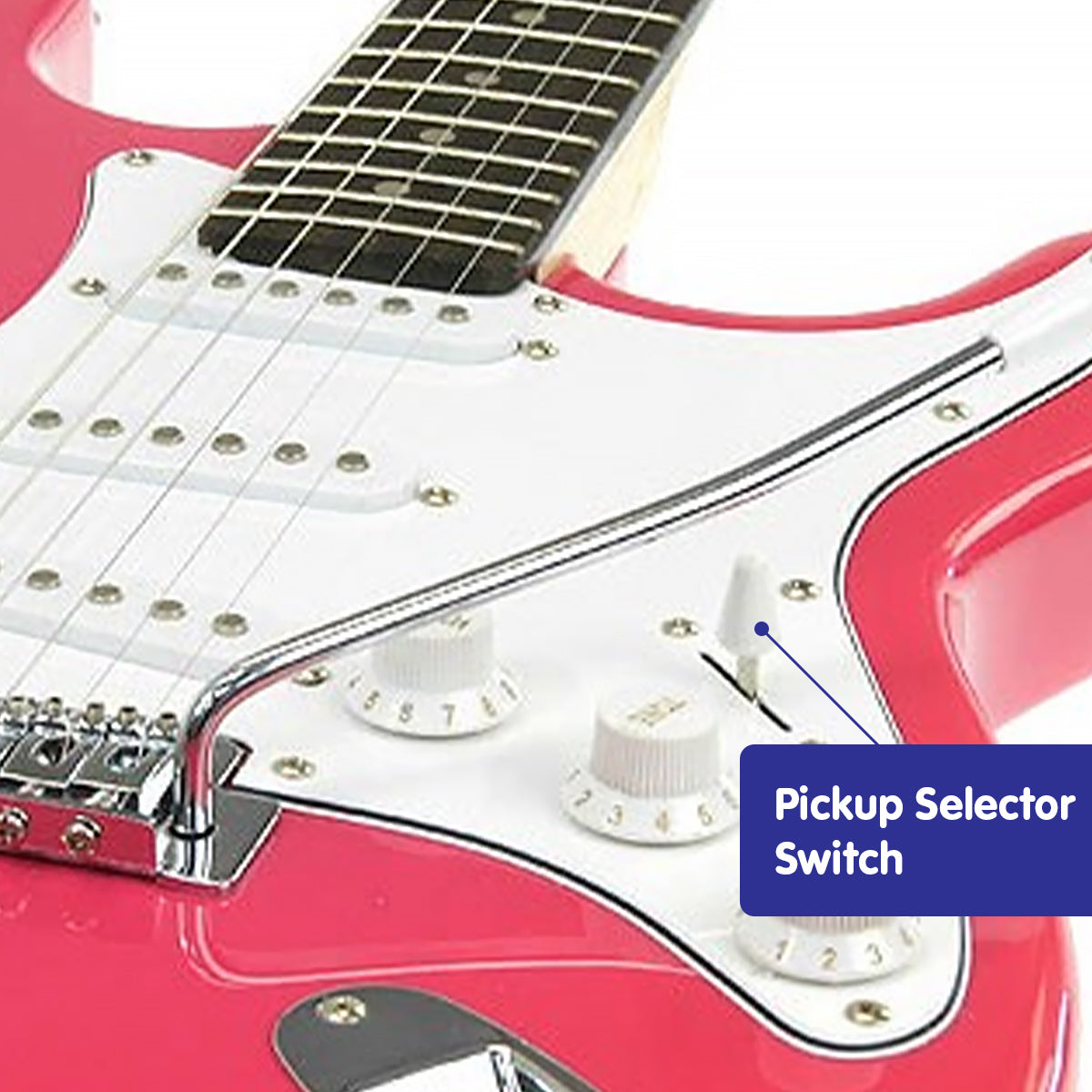 39in Electric Guitar - Pink