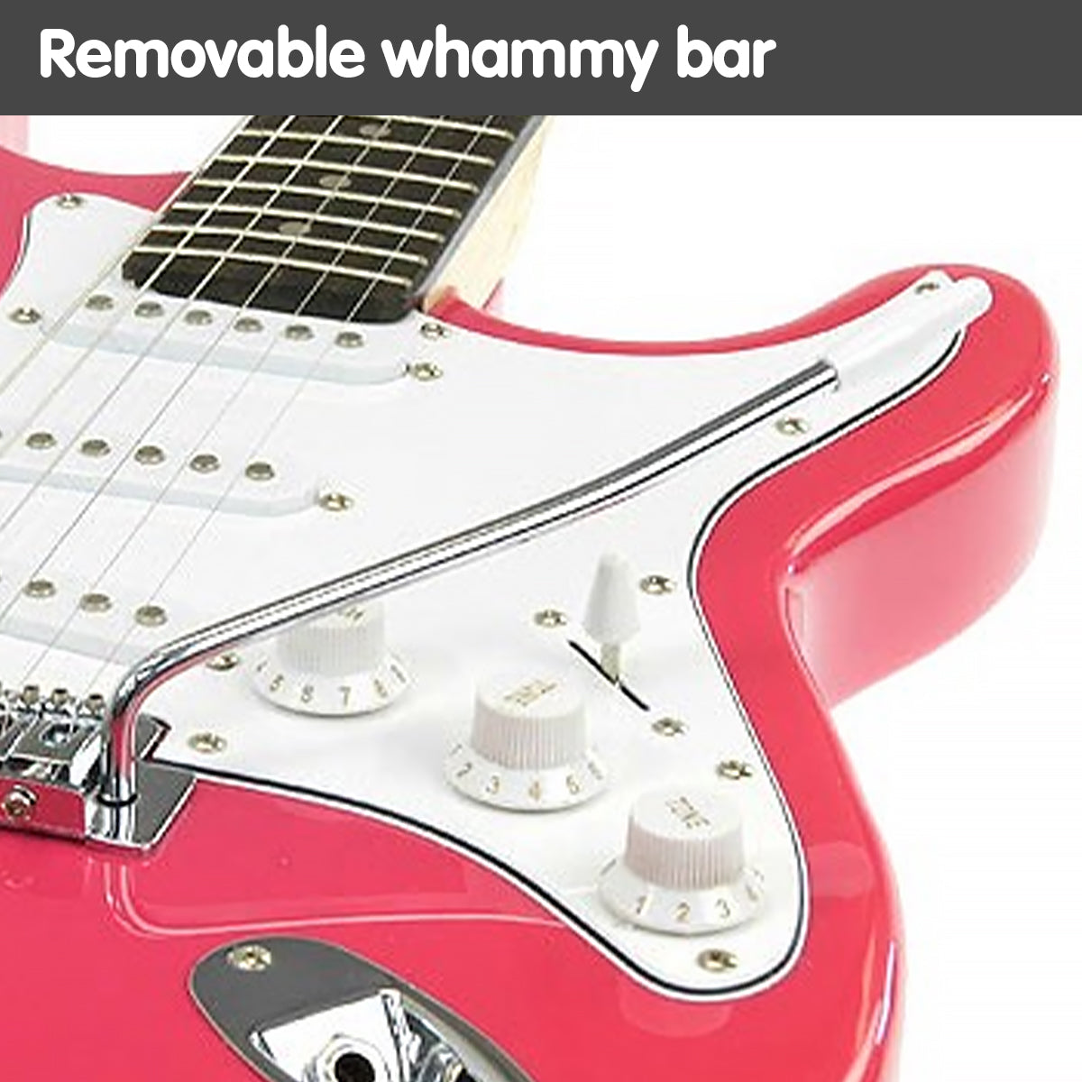 39in Electric Guitar - Pink