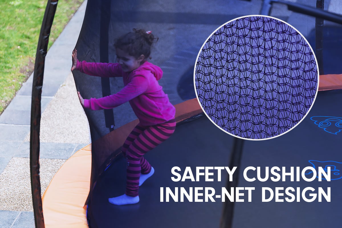 10ft Replacement Trampoline Net - Blue